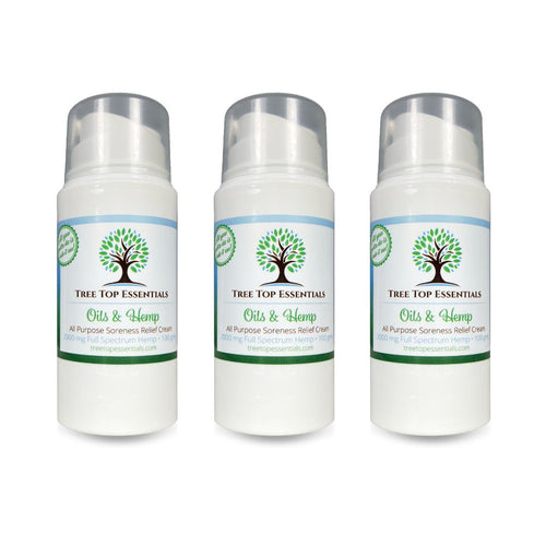 Oils & Hemp All-Purpose Soothing Formula - 3 Pack